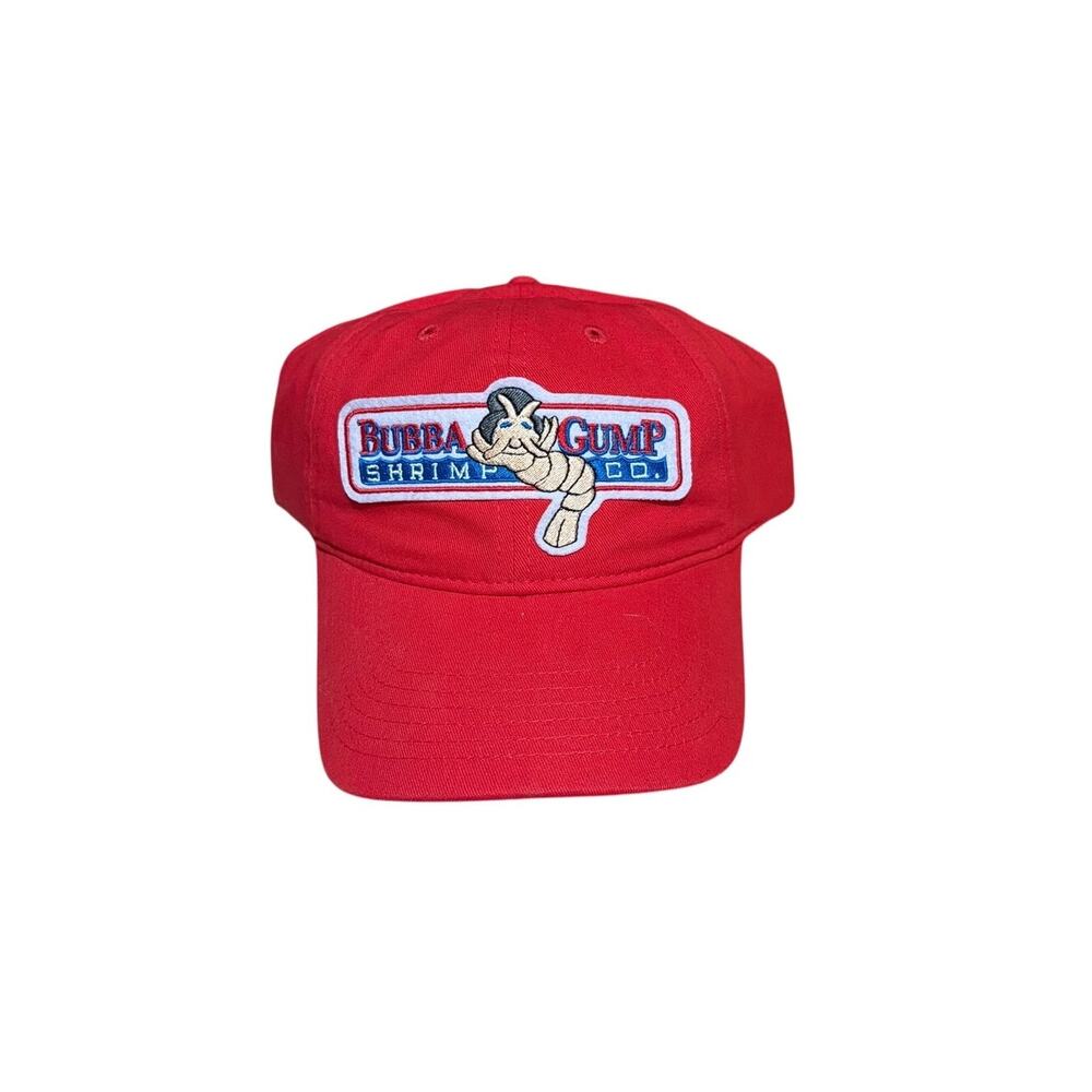 Forrest Gump Snapback Hat Bubba Gump Shrimp Co Red Trucker Hat OSFM NWOT